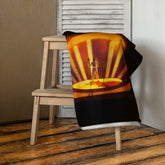 SurArt 94 Towel draped over a rack, showcasing its plush texture and rich color.